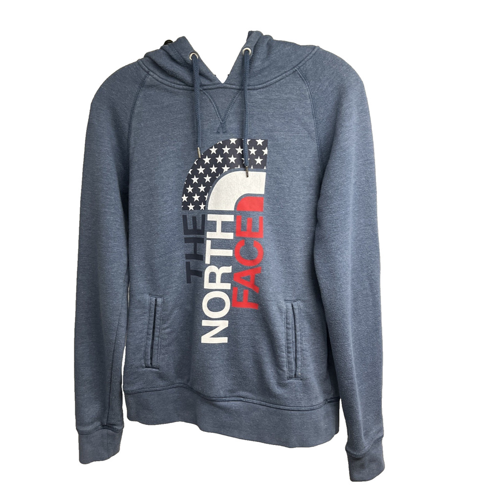 Lot of 3 The North Face Graphic Pullover Hoodies Sweatshirts Medium Pocket - Picture 5 of 10